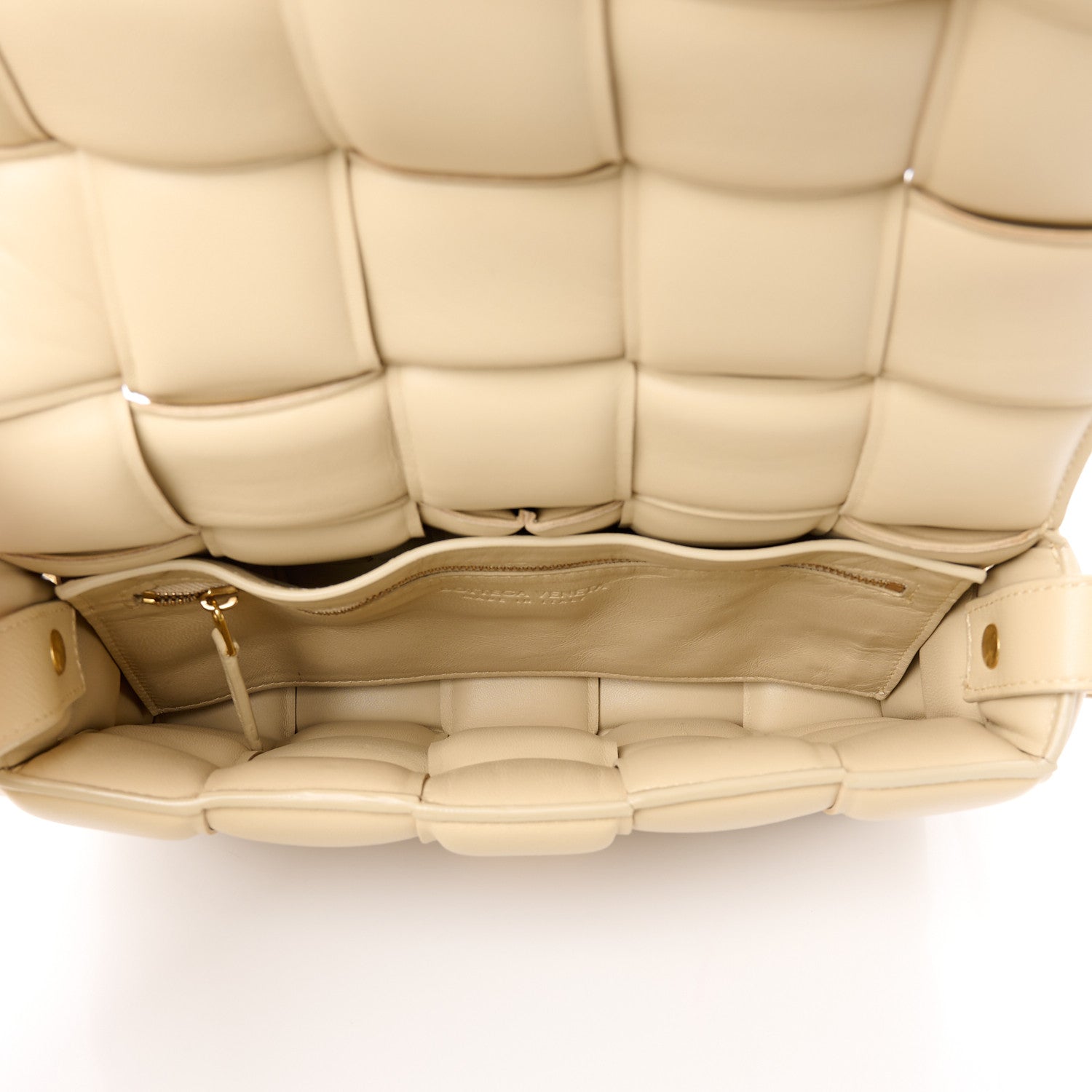 Bottega Veneta Nappa Maxi Intreccio Padded Cassette Crossbody Bag Porridge 5 of 14