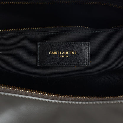 Saint Laurent Calfskin Classic Duffle 48 Earth 8 of 14