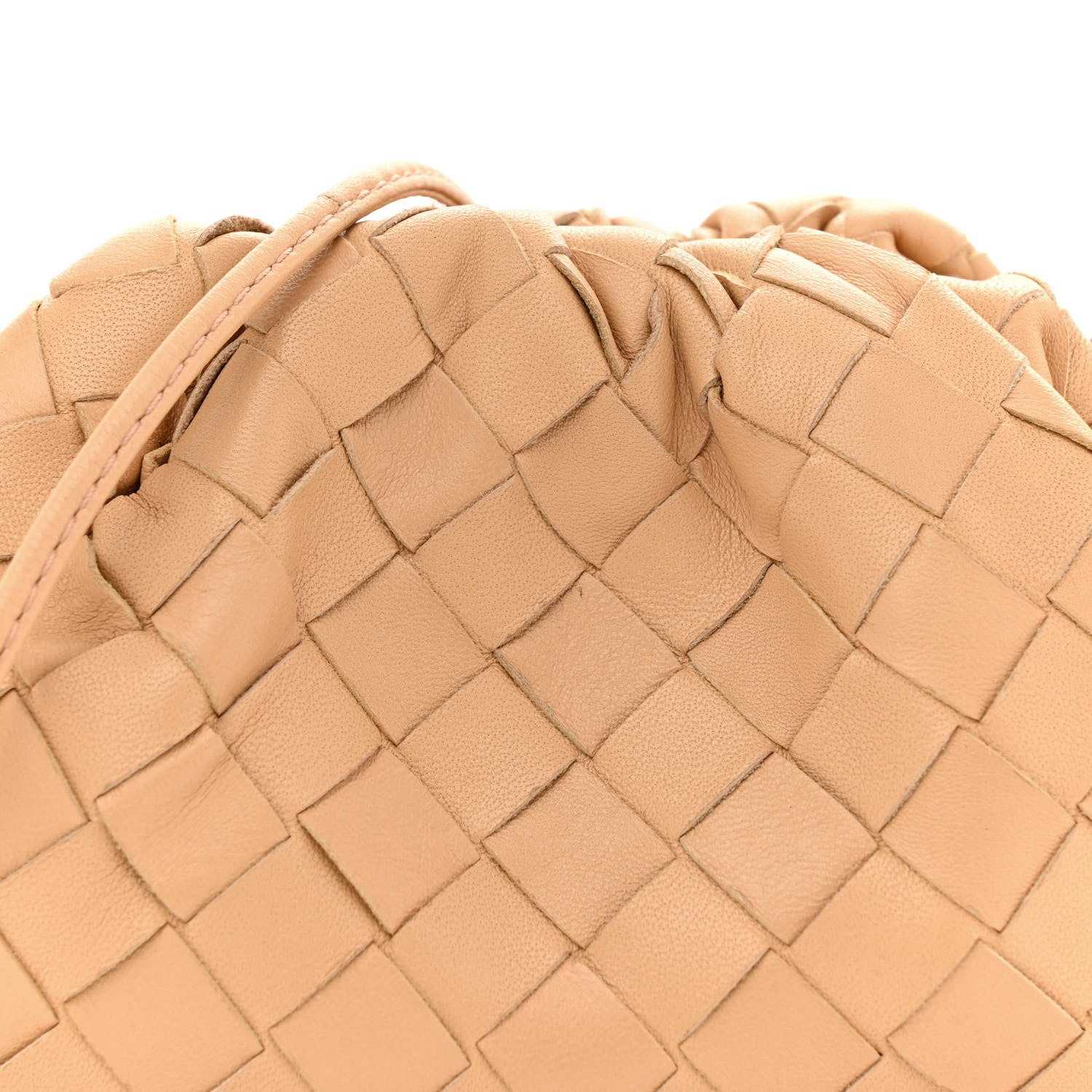Bottega Veneta Nappa Intrecciato The Mini Pouch Almond 8 of 13