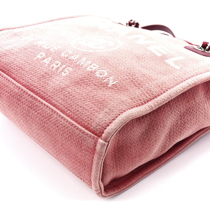 Chanel Canvas Mini Deauville Tote Red 11 of 11