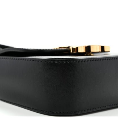 Celine Shiny Calfskin Mini Triomphe Black 8 of 9
