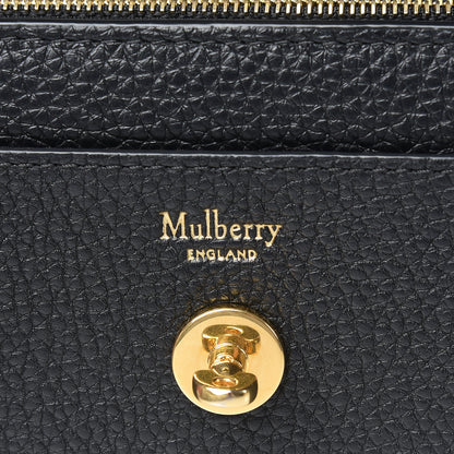 Mulberry Classic Grain Medium Darley Wallet Black 6 of 8