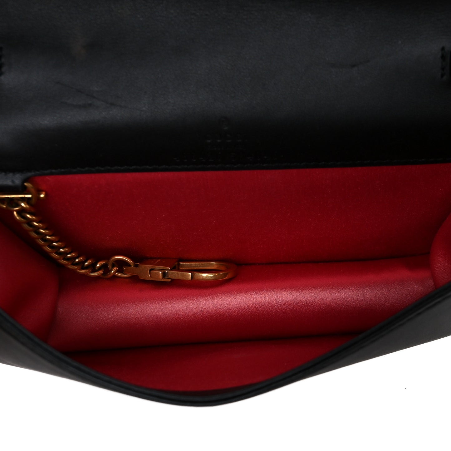 Velvet Matelasse GG Marmont Mini Bag Black
