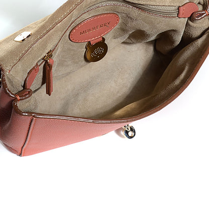 Mulberry Smooth Matte Leather Lily Flap Burnt Peach 5 of 11