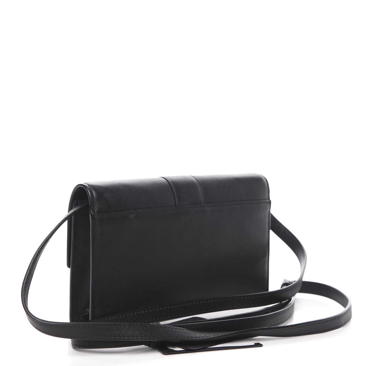 MCM Calfskin Large Karoline Crossbody Wallet Black 3 of 9