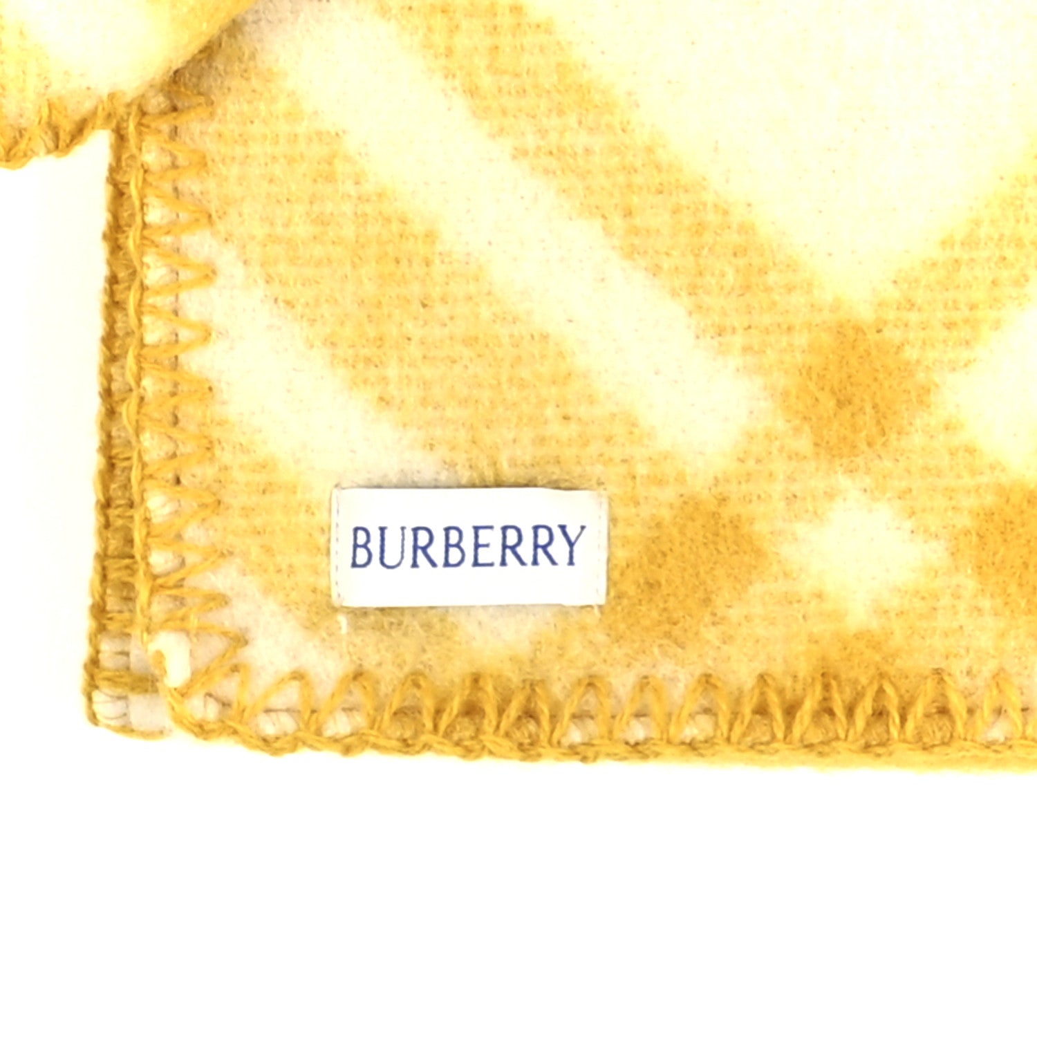 Burberry Wool Check Tri Bar Scarf Pear 1812992 – FASHIONPHILE