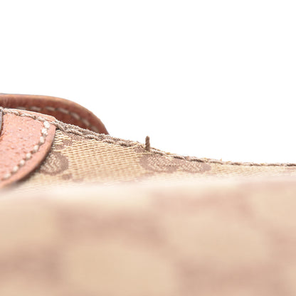 Gucci Monogram Creole Hobo Tobacco 22 of 22