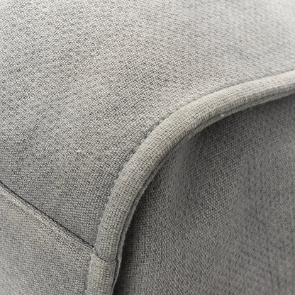Chanel Canvas Extra Large Deauville Tote Grey 8 of 10