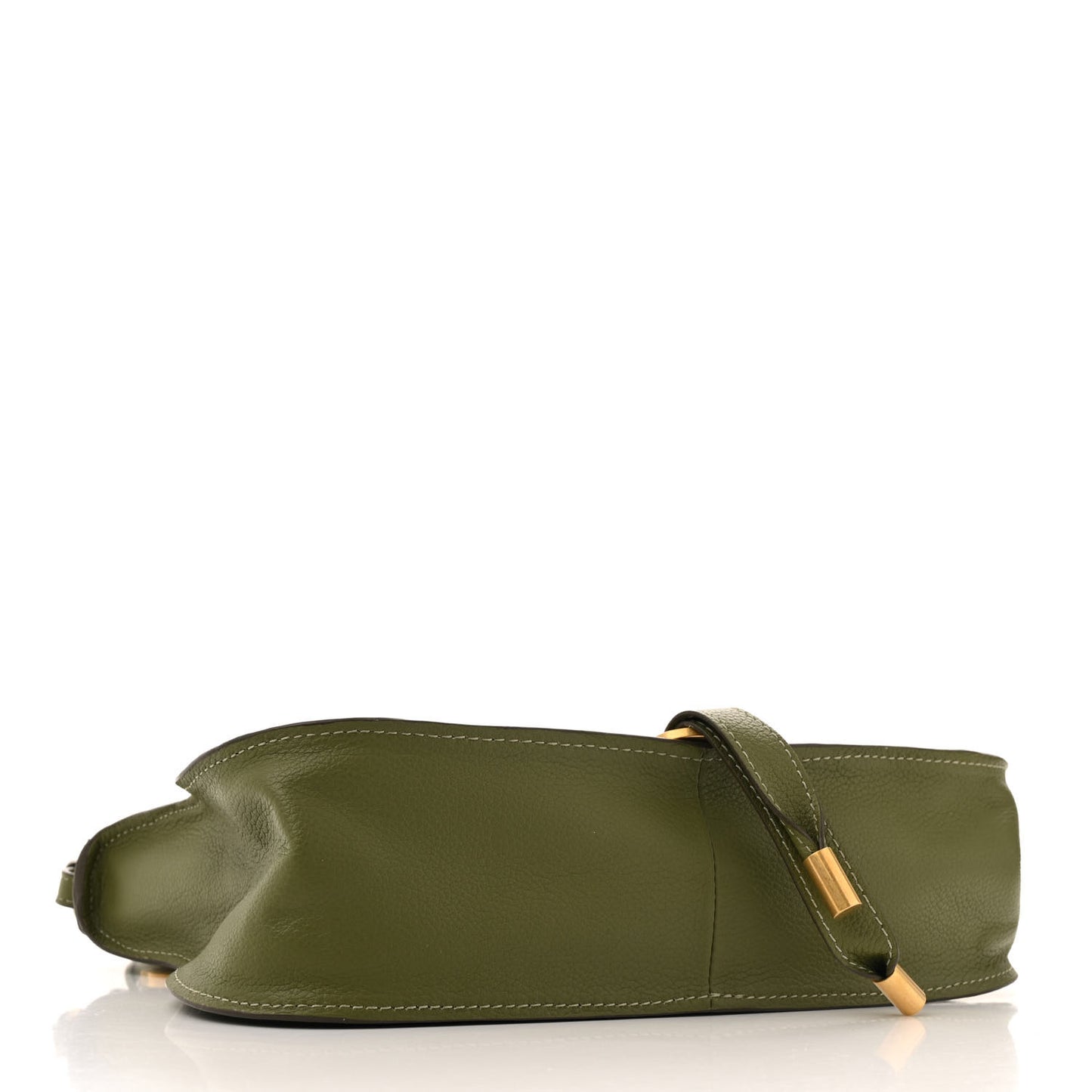 Calfskin Small Marcie Satchel Light Cactus