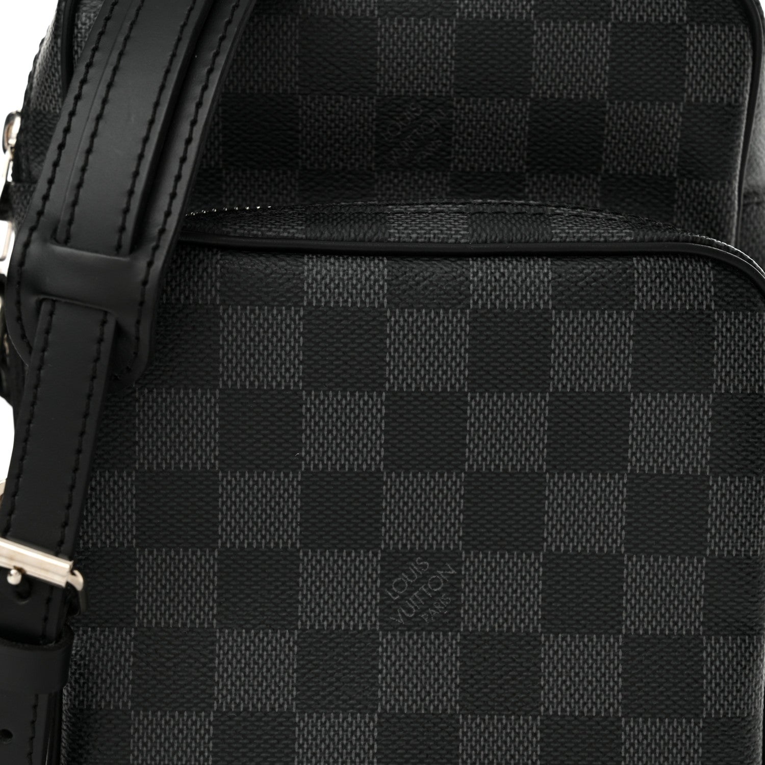 Louis Vuitton Damier Graphite Rem Bag 7 of 10