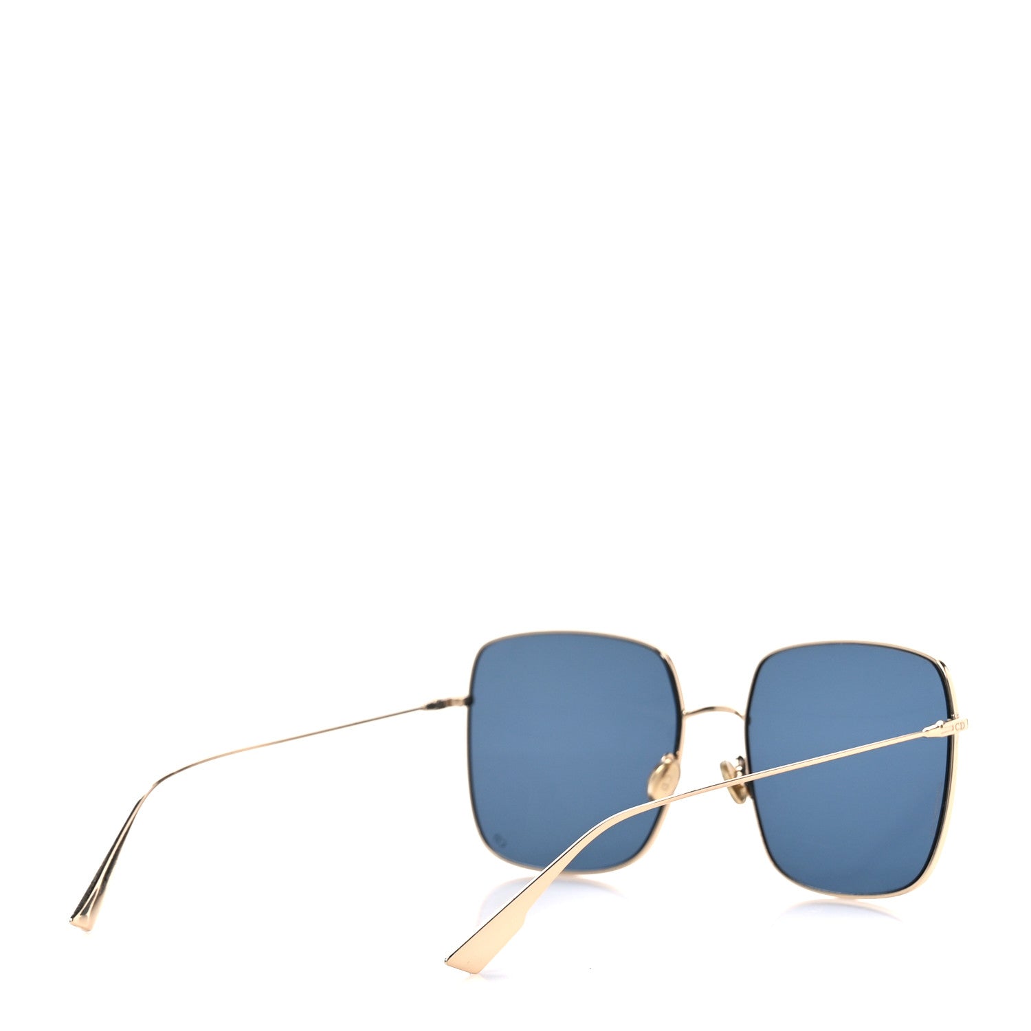 Christian Dior Metal Stellaire 1 Square Sunglasses Gold 4 of 9