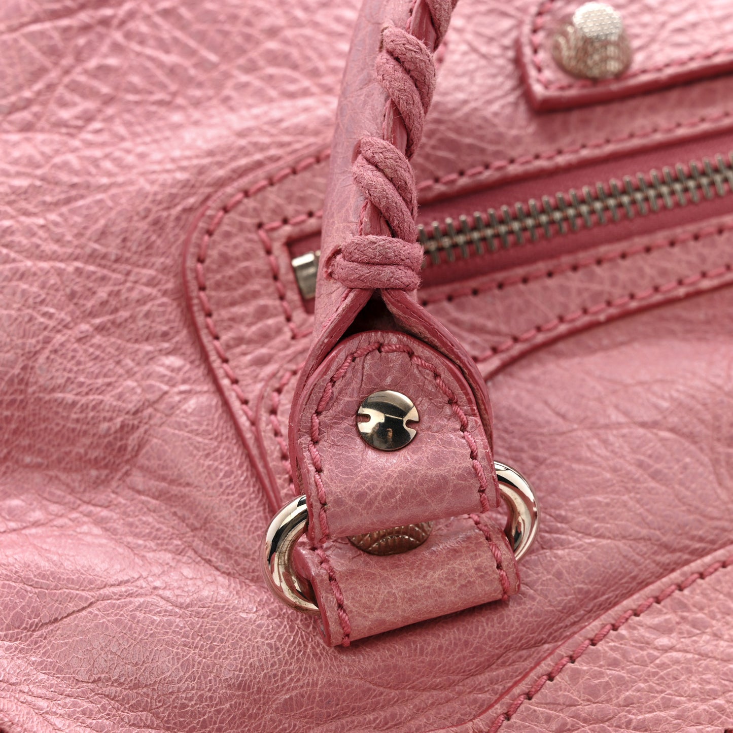 Agneau Giant 12 Silver Hardware City Rose Bruyere