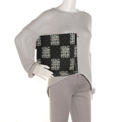 Louis Vuitton Damier Graphite Rope Pochette Voyage White 2 of 8