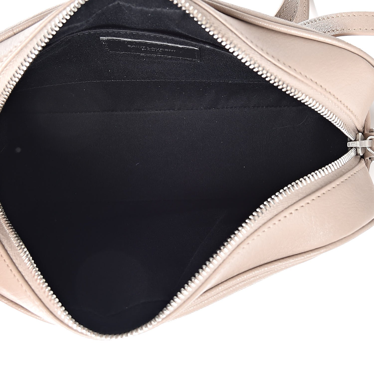 Saint Laurent Calfskin Small Lou Camera Bag Beige 5 of 15