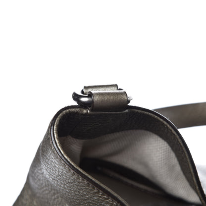 Gucci Metallic Pebbled Calfskin Medium Soho Shoulder Bag Sasso 9 of 15