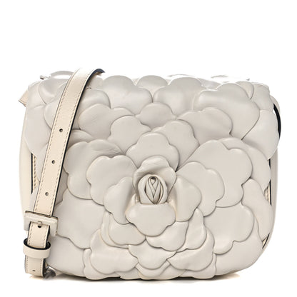 Valentino Garavani Nappa Atelier 03 Rose Edition Small Flap Crossbody Bag Ivory 1 of 11