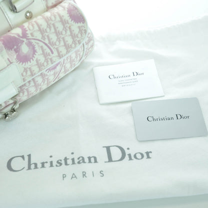 Christian Dior Canvas Monogram Floral Bowler Pink 6 of 11