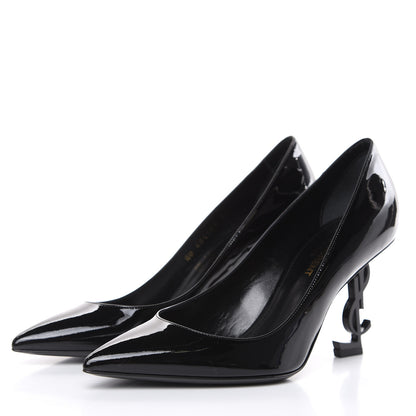 Saint Laurent Patent Opyum 85 Pumps 36 Black 3 of 9