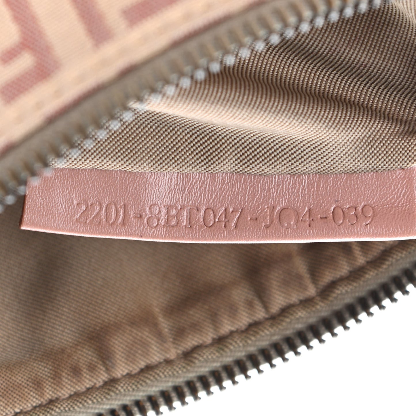 Zucchino Vitello Crossbody Beige Bruciato Bois de Rose