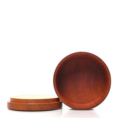 Hermes Mahogany Wood Ex-Libris Twilly Box Naturel 5 of 10
