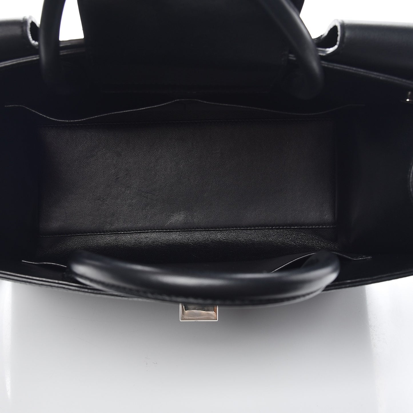 Grained Calfskin Medium Diorever Flap Black