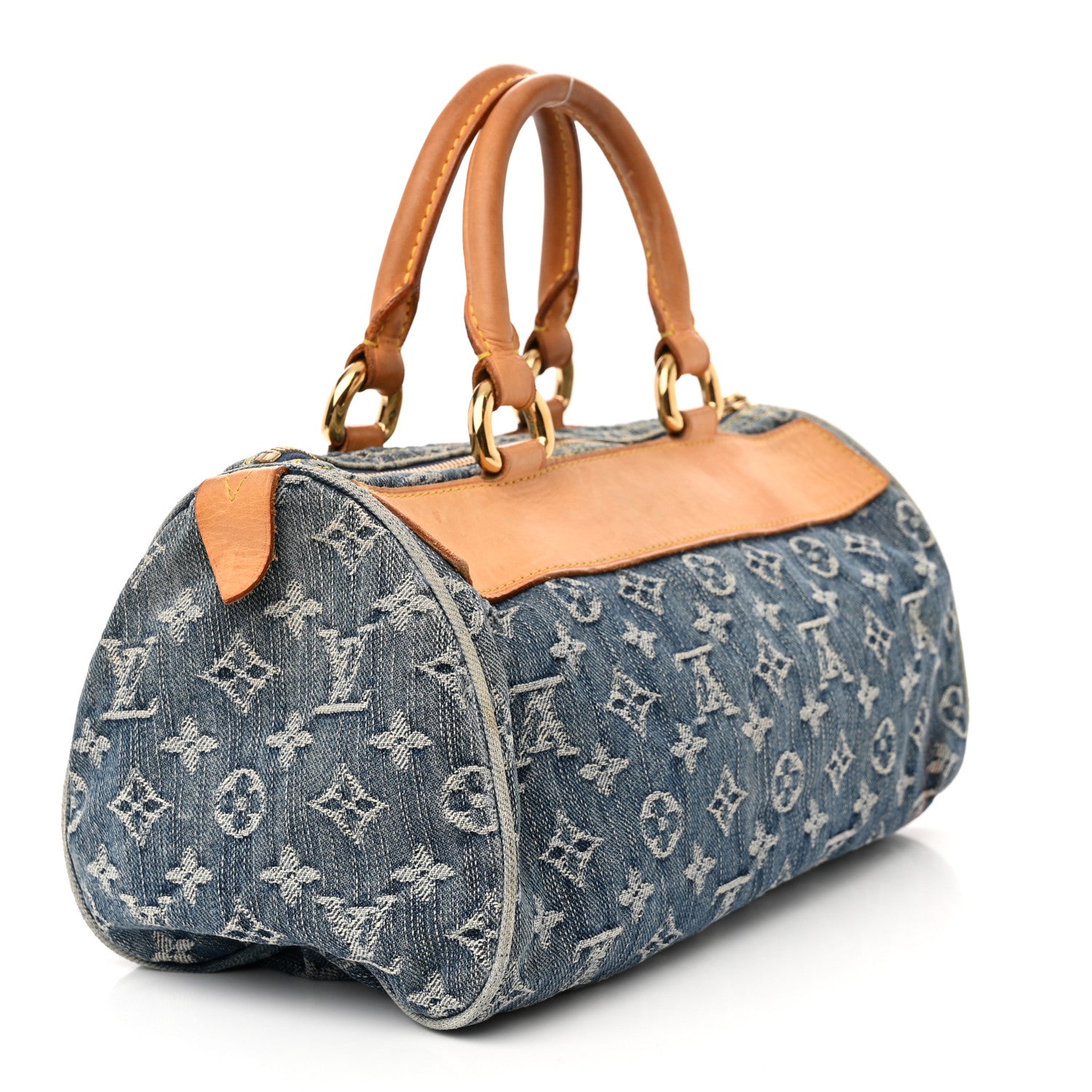 Louis Vuitton Monogram Denim Neo Speedy Blue 3 of 21