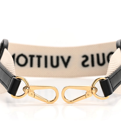 Louis Vuitton LV Twist Jacquard Shoulder Strap Black 3 of 4