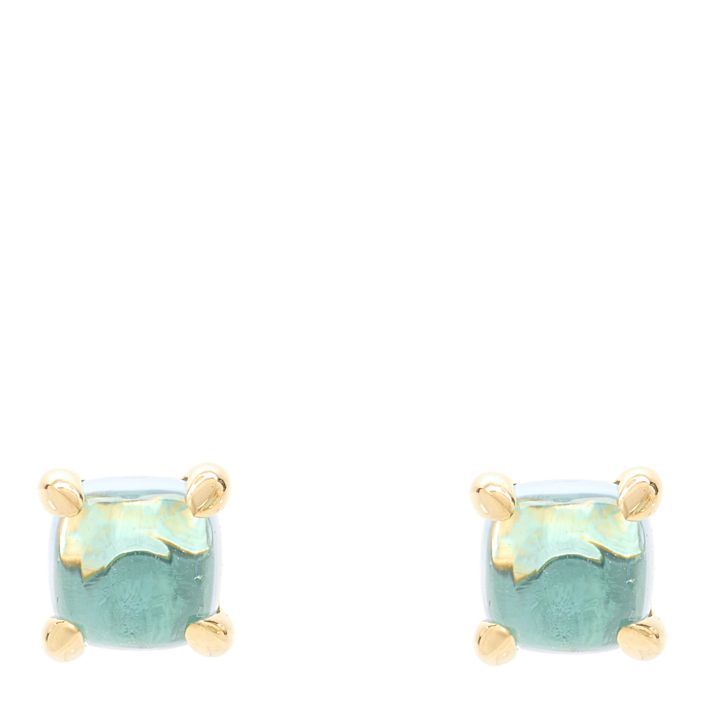 18K Yellow Gold Blue Topaz Paloma Picasso Sugar Stacks Earrings