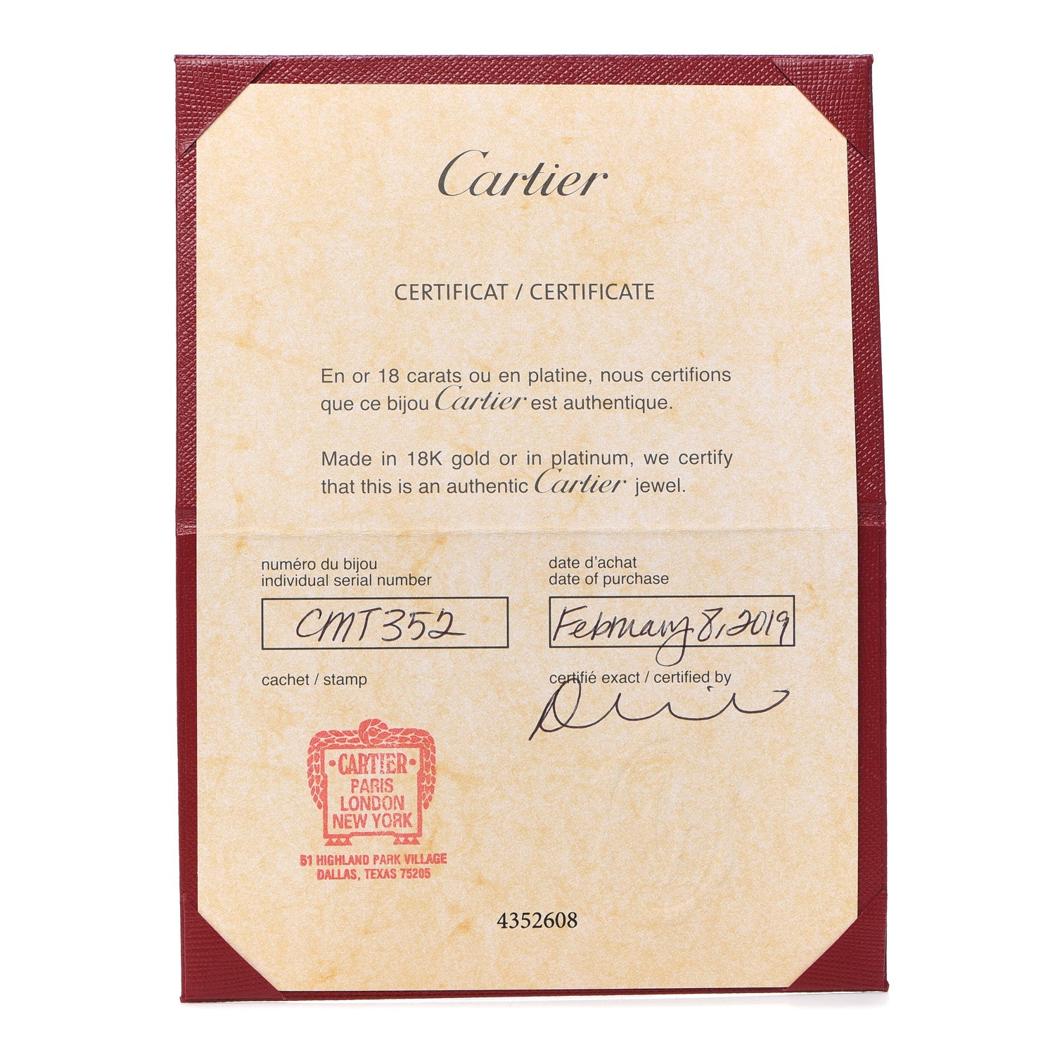 Cartier 18K Pink Gold Diamond Black Onyx Amulette de Cartier Earrings 4 of 4