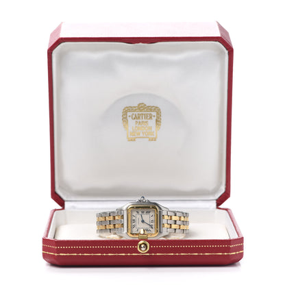 Cartier Stainless Steel 18K Yellow Gold 22mm Panthere Quartz Watch 6 of 6