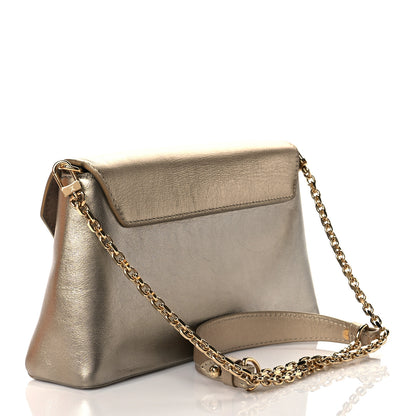 Louis Vuitton Metallic Calfskin Love Note Gold Silver 3 of 10