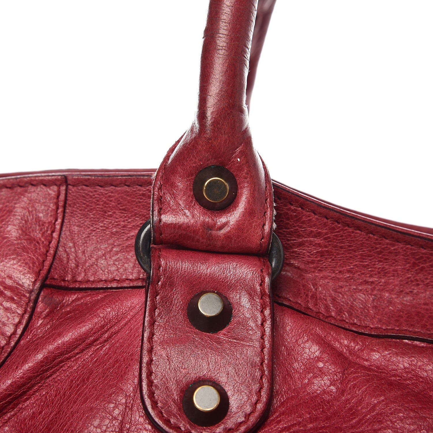 Balenciaga Agneau Classic Hardware Part Time Pourpre 11 of 12