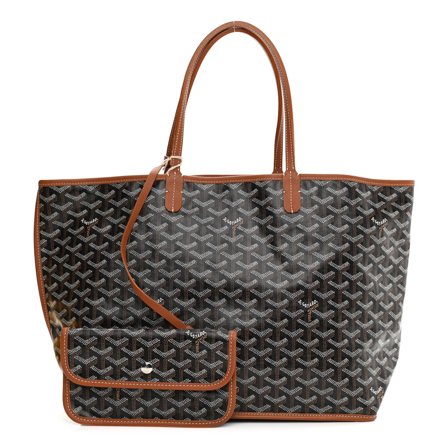 Goyard Goyardine Reversible Anjou PM Black Gold 1 of 9