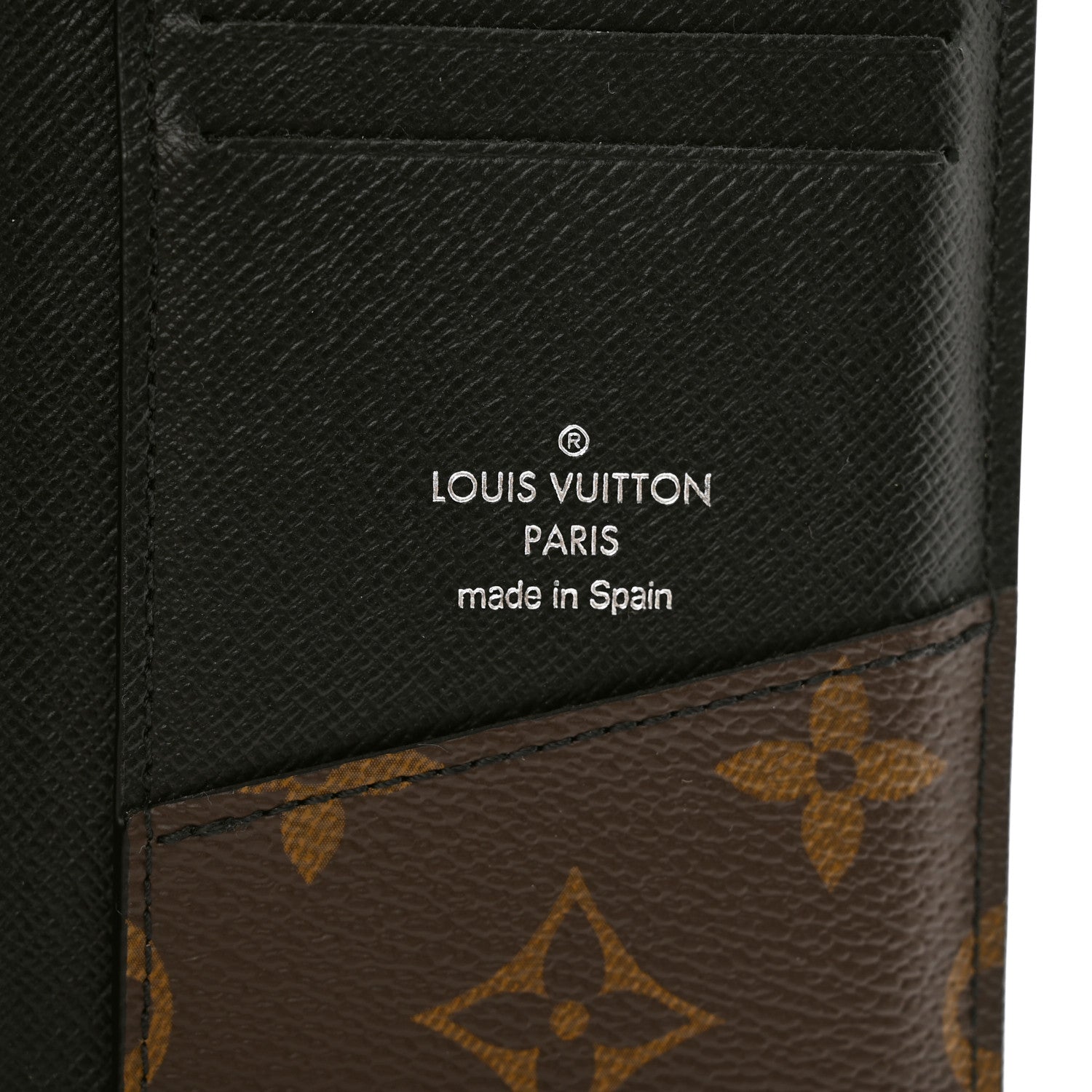 Louis Vuitton Monogram Macassar Pocket Organizer NM 6 of 8