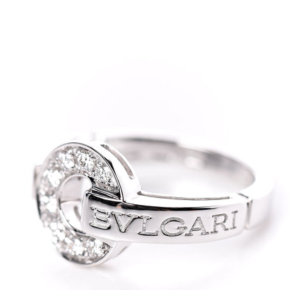 Bulgari 18K White Gold Diamond Bvlgari Bvlgari Ring 47 4.25 5 of 5