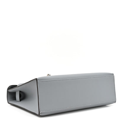 Hermes Swift Kelly Pochette Clutch Gris Pantin 4 of 12