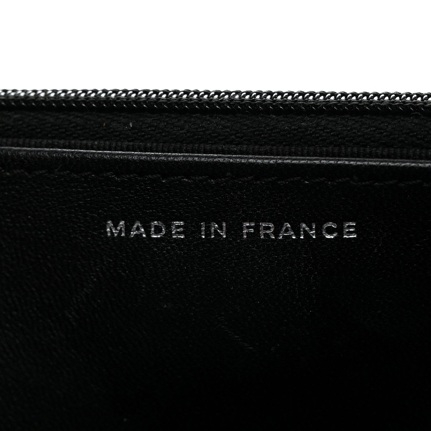 Chanel Lambskin Quilted Wallet On Chain WOC So Black 6 of 11