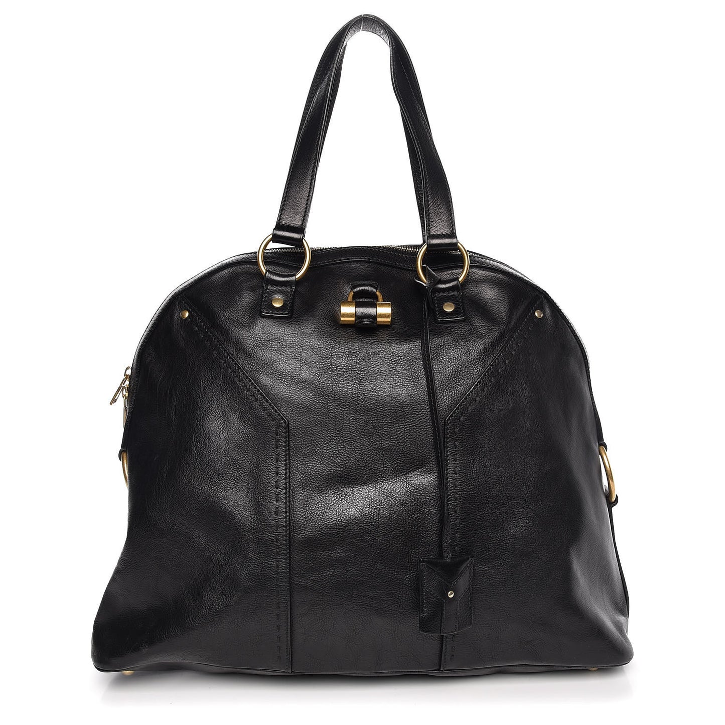 Calfskin Oversized Muse Black