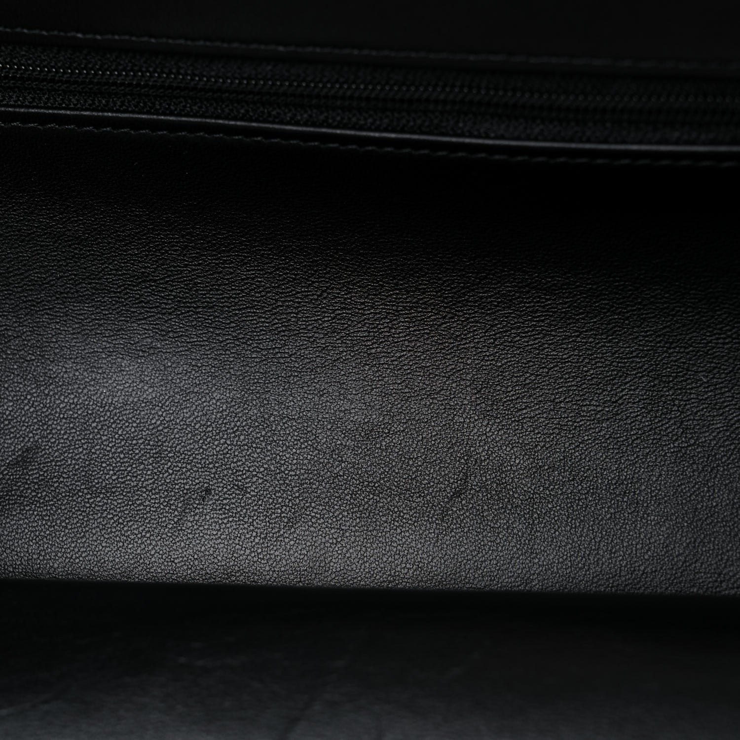 Chanel Lambskin Quilted Medium Double Flap Black 12 of 13