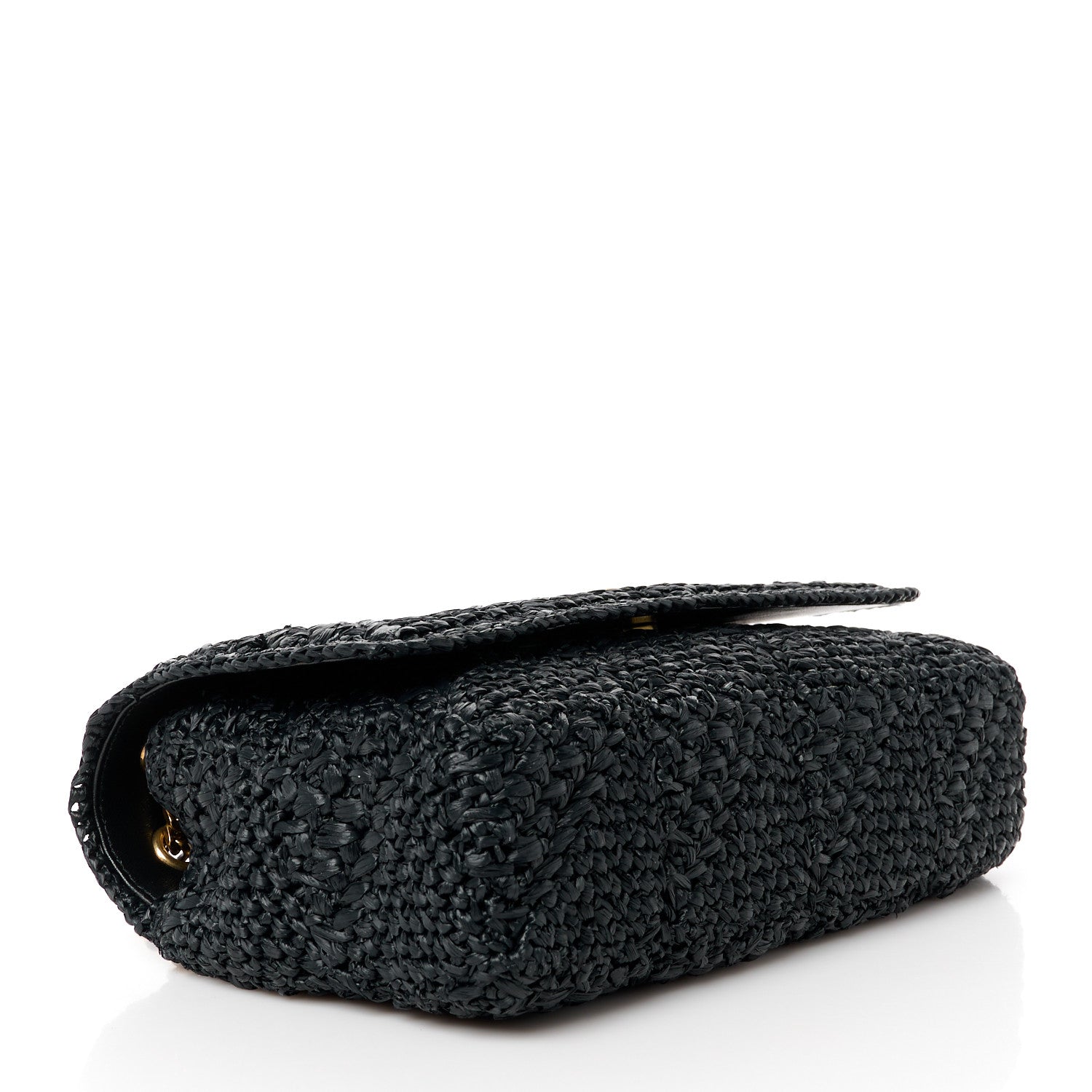Saint Laurent Raffia Monogram Medium Jamie Black 4 of 11