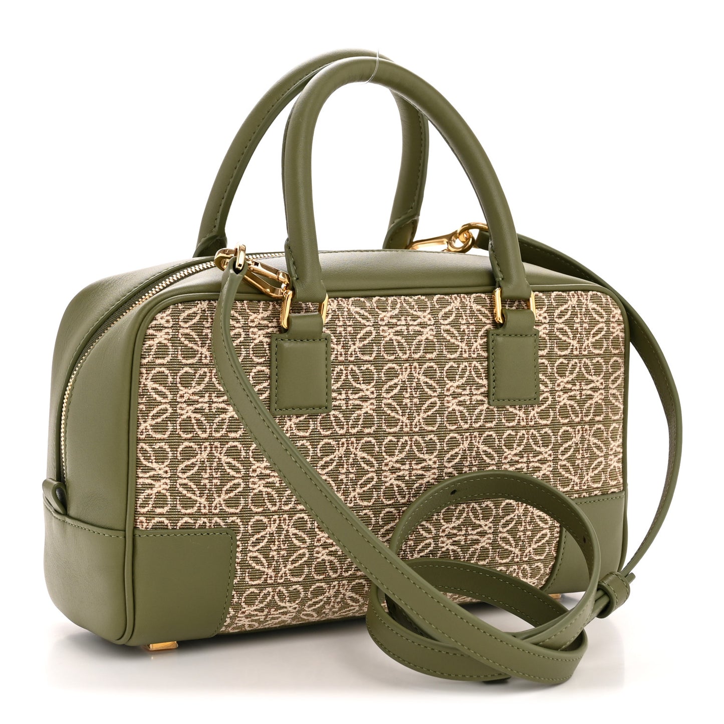 Jacquard Anagram Calfskin Amazona 23 Avocado Green