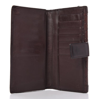 Gucci Guccissima Punch Continental Flap Wallet Brown 5 of 10