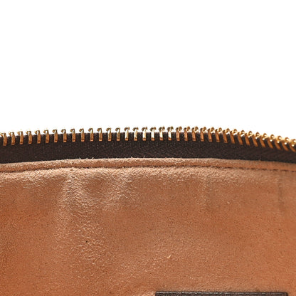 Gucci GG Supreme Monogram Large Ophidia Pouch Clutch Brown 11 of 11