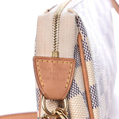 Louis Vuitton Damier Azur Eva Clutch 7 of 10