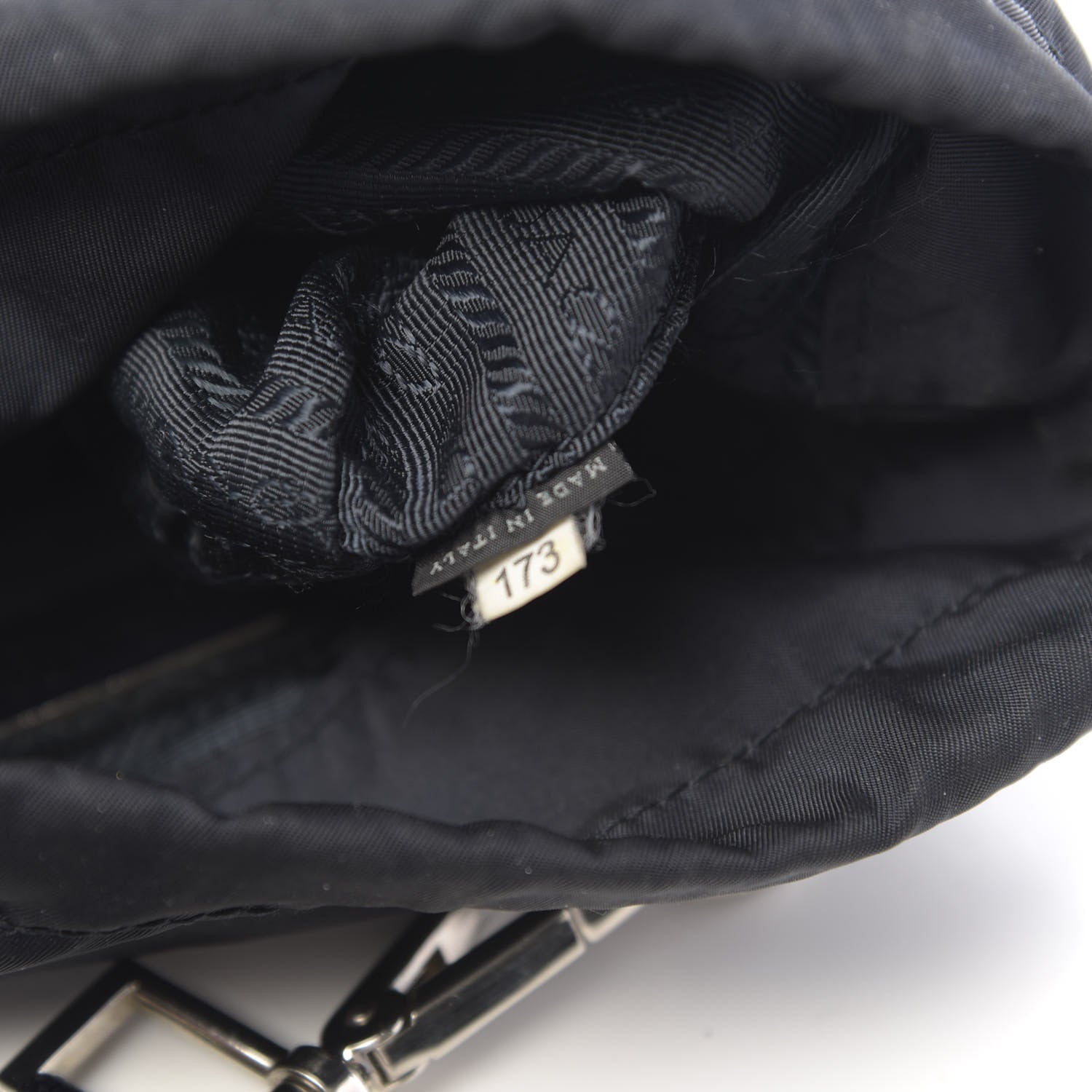 Prada Tessuto Nylon Drawstring Crossbody Baltico 7 of 12