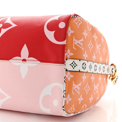 Louis Vuitton Monogram Giant Speedy Bandouliere 30 Rouge 9 of 9