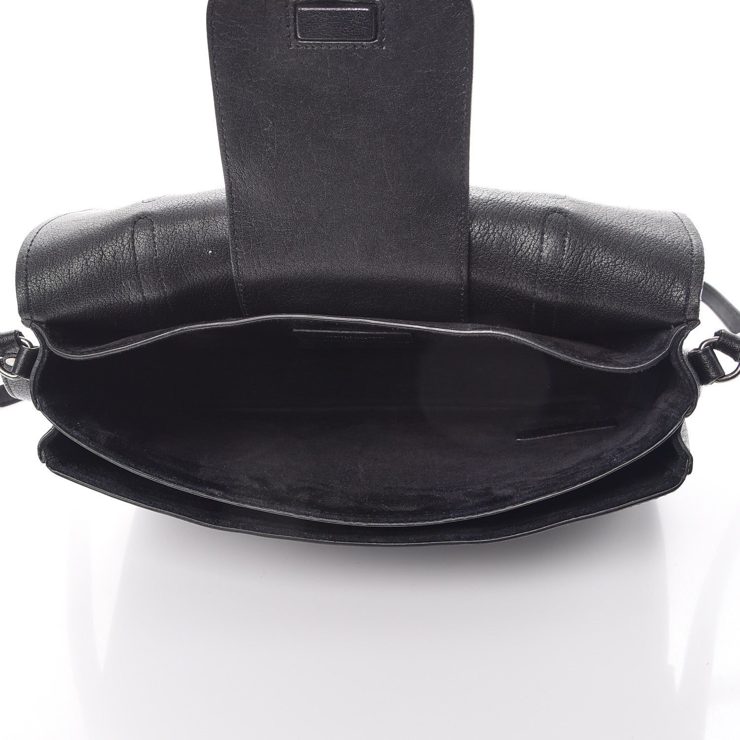 Saint Laurent Lambskin Large Charlotte Messenger Bag Black 5 of 10