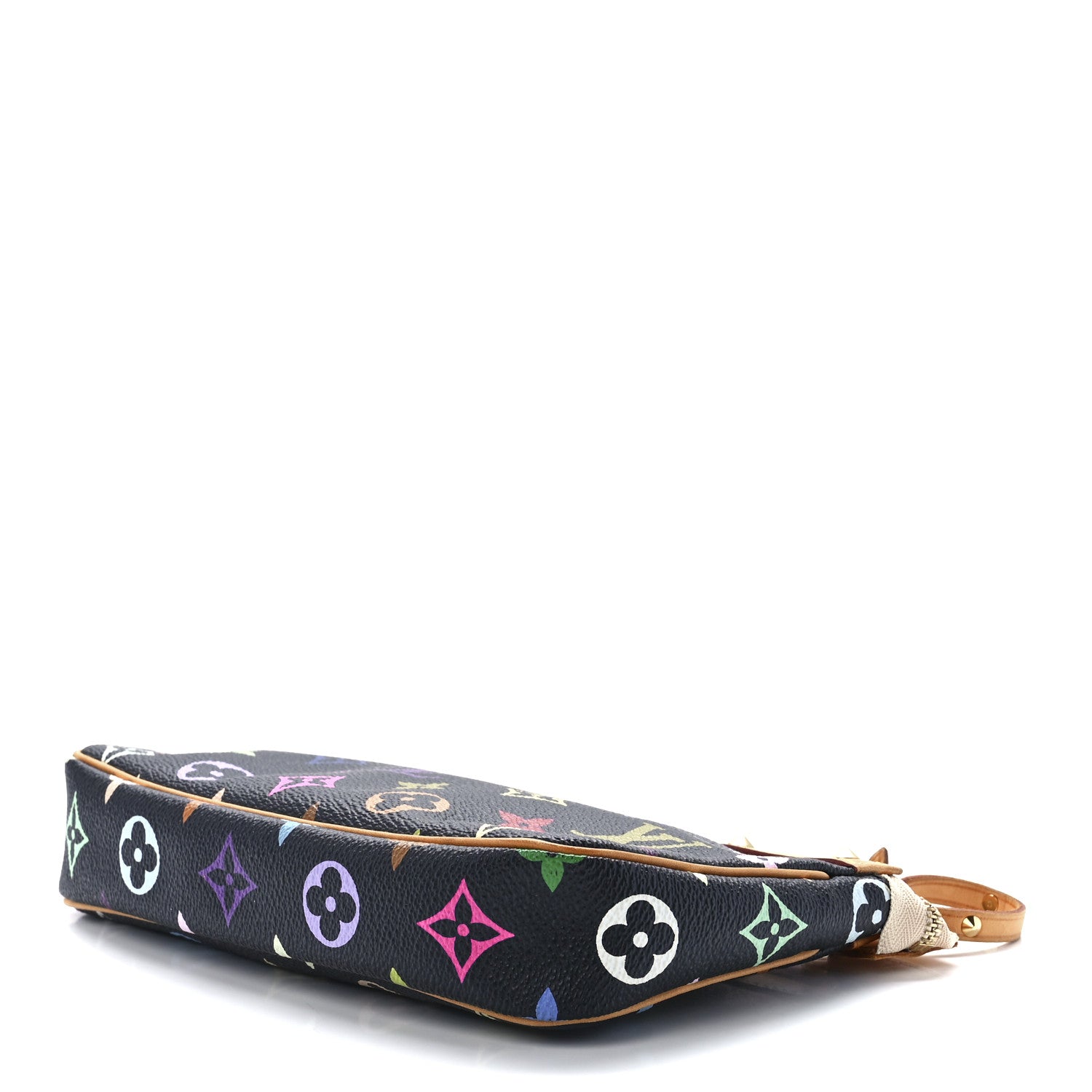 Louis Vuitton Monogram Multicolor Pochette Accessories Black 11 of 11