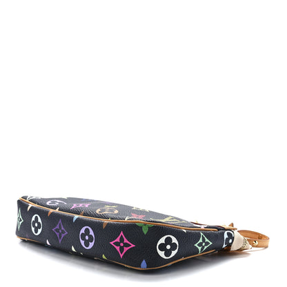 Louis Vuitton Monogram Multicolor Pochette Accessories Black 11 of 11
