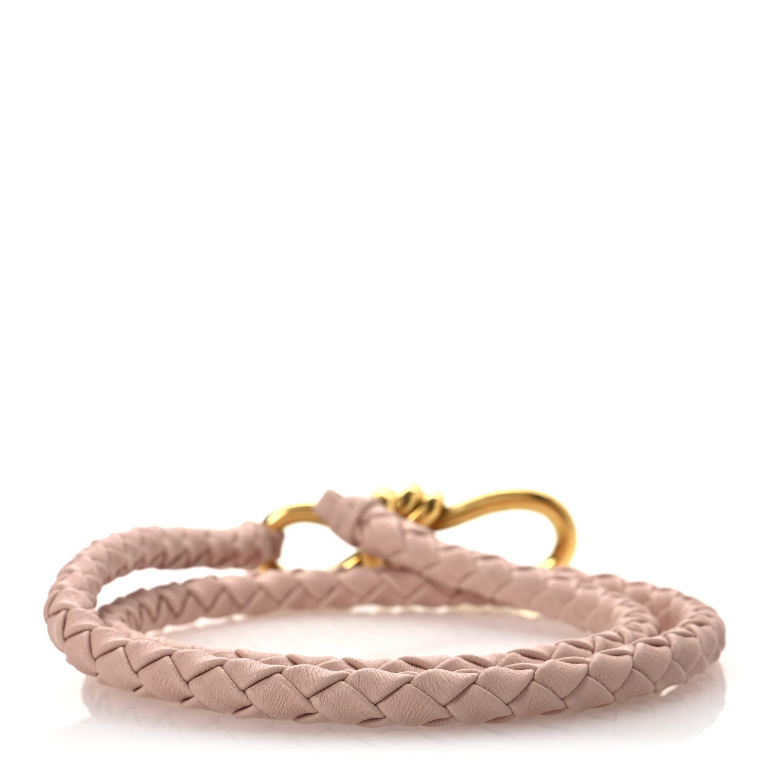 Bottega Veneta Nappa Intrecciato Belt M Lotus 2 of 4
